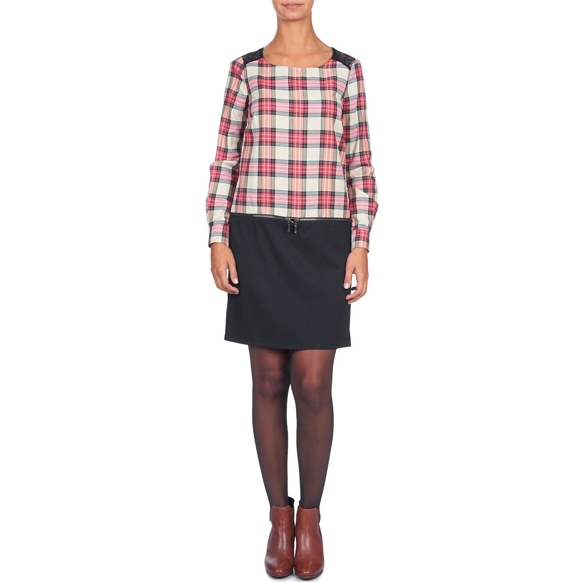 Abito corto Donna Naf Naf KLEMS Multicolore