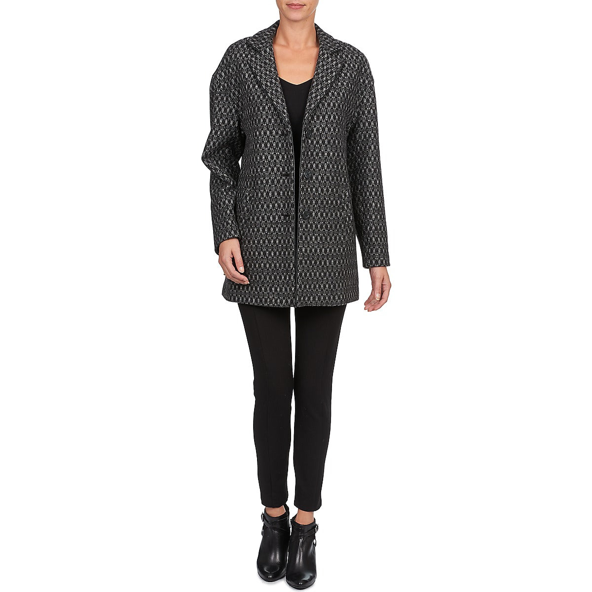 Mantella Donna Naf Naf AKLAPA Nero