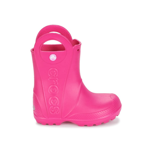 Stivali bambini ragazzo Crocs  HANDLE IT RAIN BOOT  Rosa