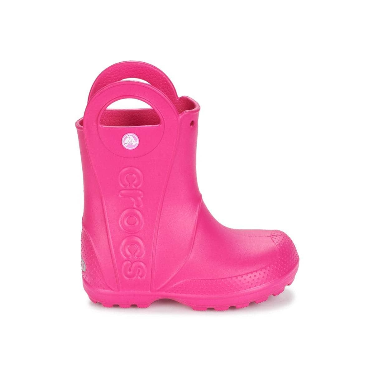 Stivali bambini ragazza Crocs HANDLE IT RAIN BOOT Rosa