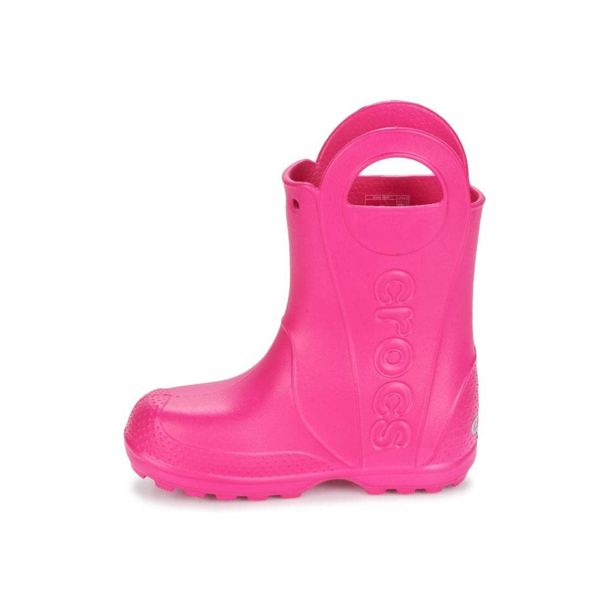 Stivali bambini ragazza Crocs HANDLE IT RAIN BOOT Rosa