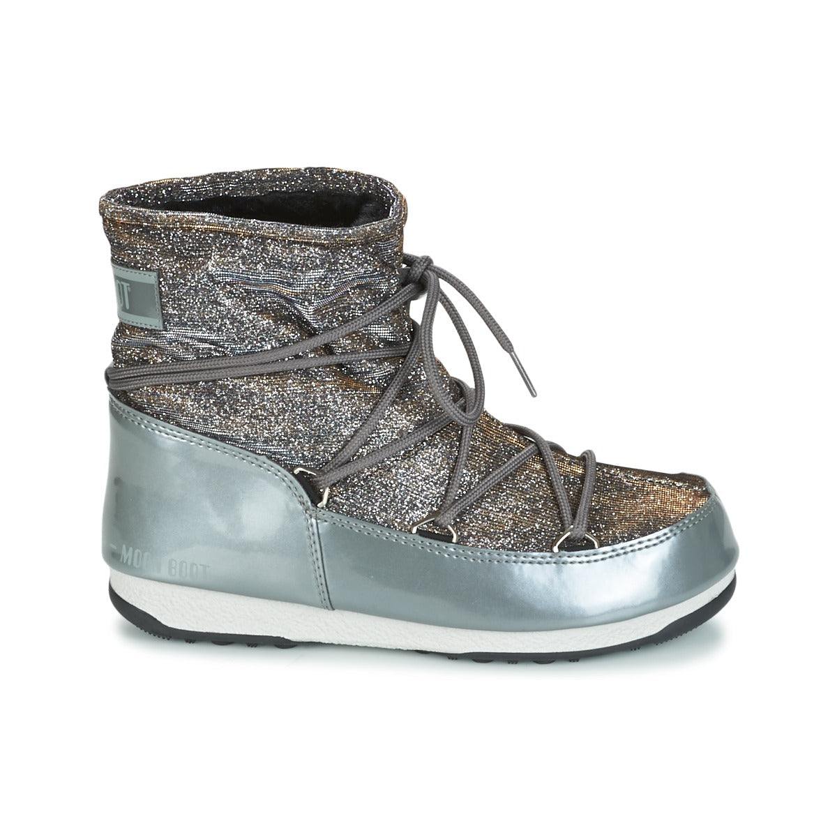 Scarpe da neve Donna Moon Boot MOON BOOT LOW LUREX Grigio