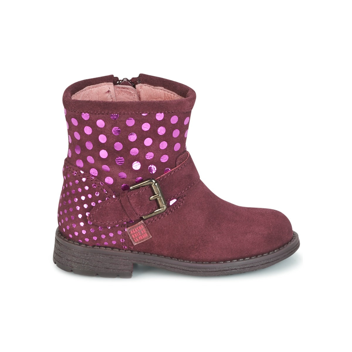 Stivaletti bambini ragazza Agatha Ruiz de la Prada VAGABUNDA AGATHA Rosso