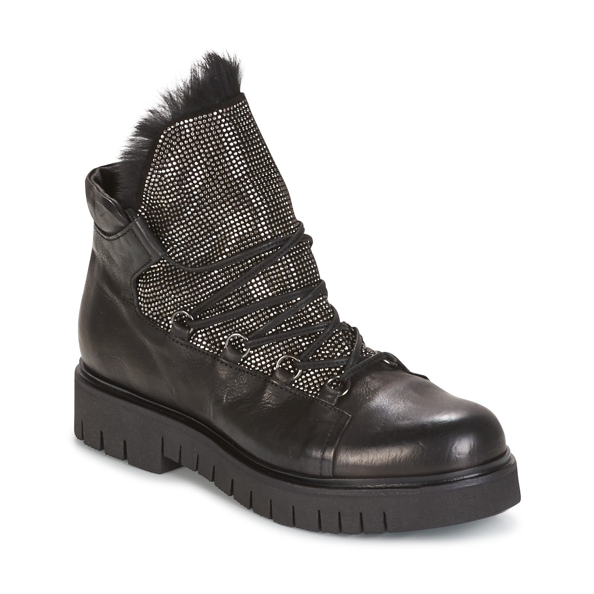 Stivaletti Donna Now BIANCO Nero