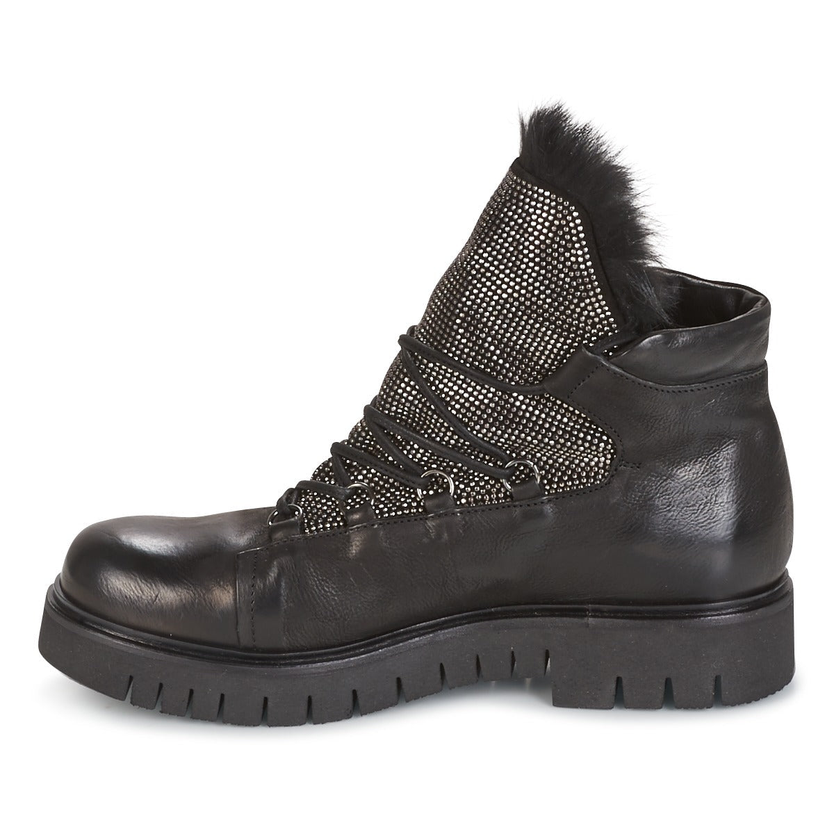 Stivaletti Donna Now BIANCO Nero