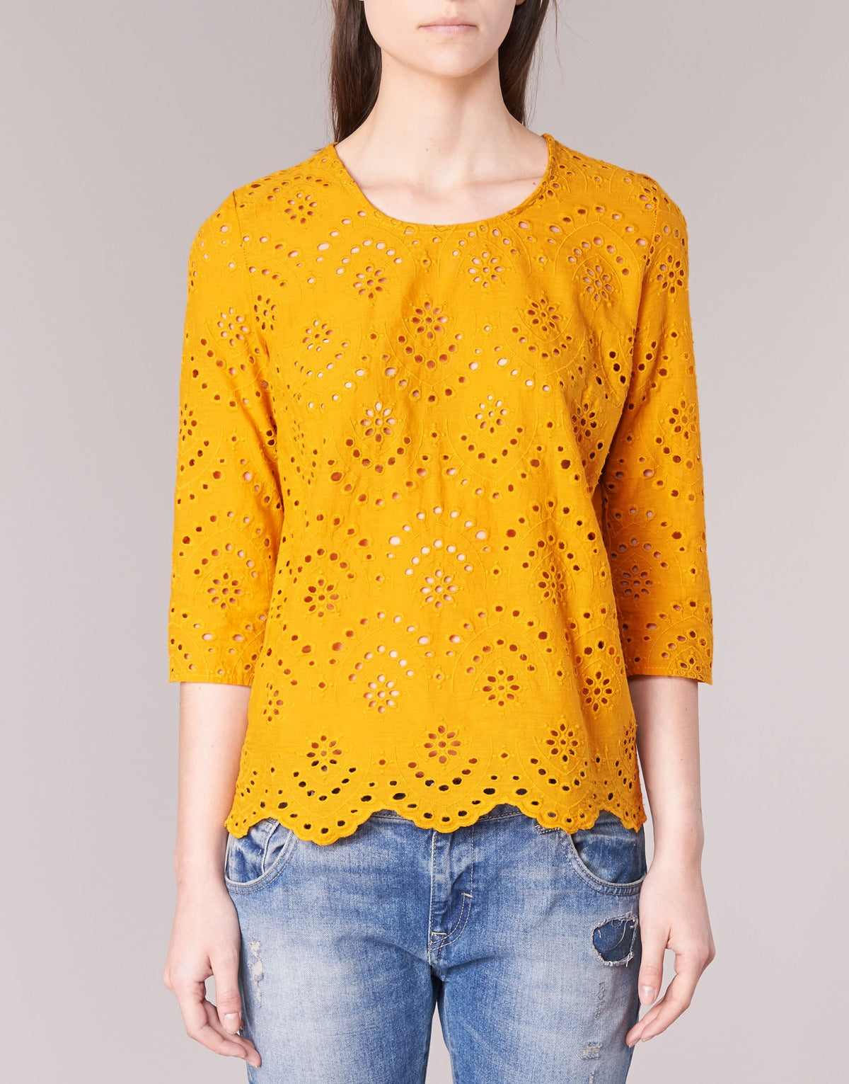 Camicetta Donna Betty London GRIZ Giallo