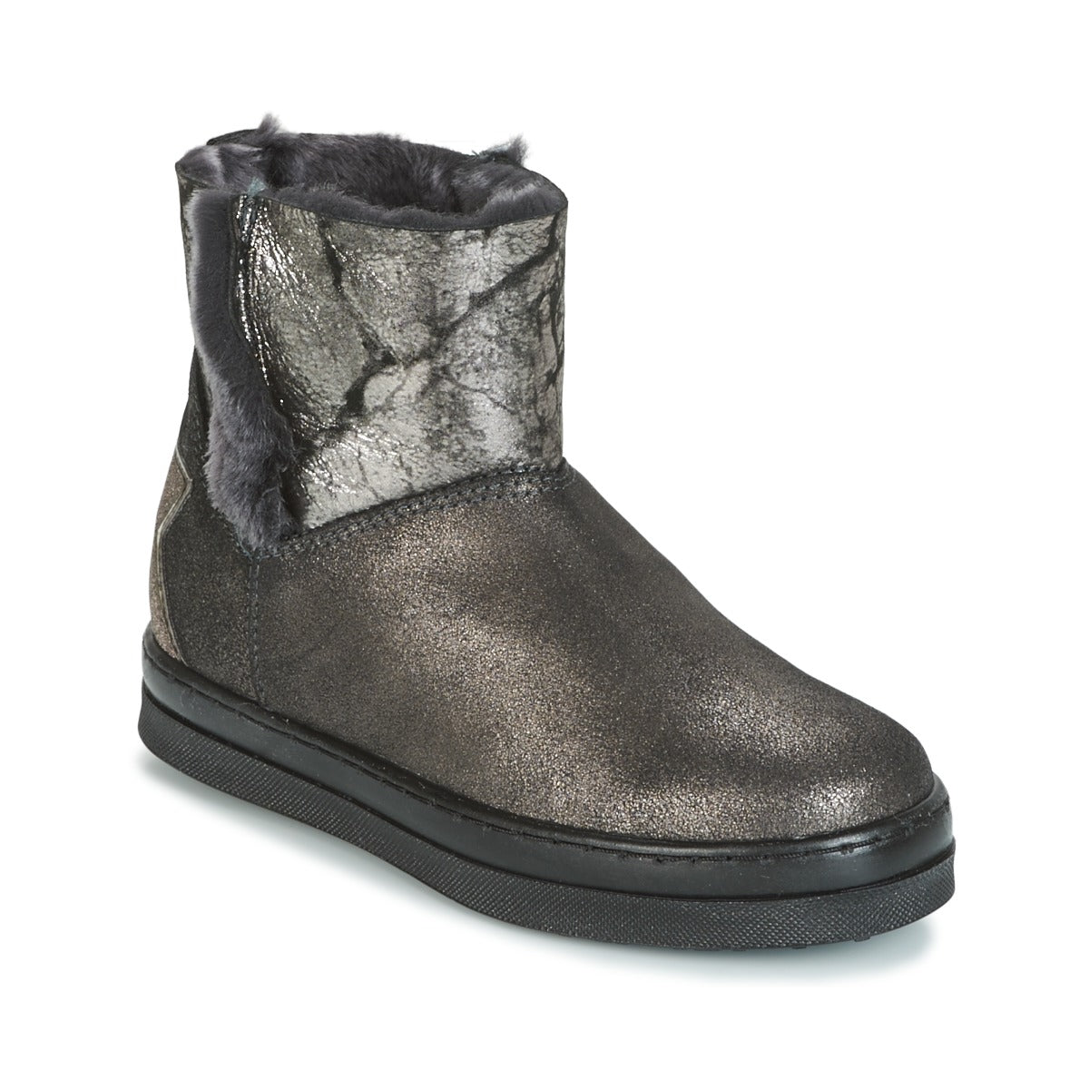 Stivaletti bambini ragazza Unisa FIS Argento