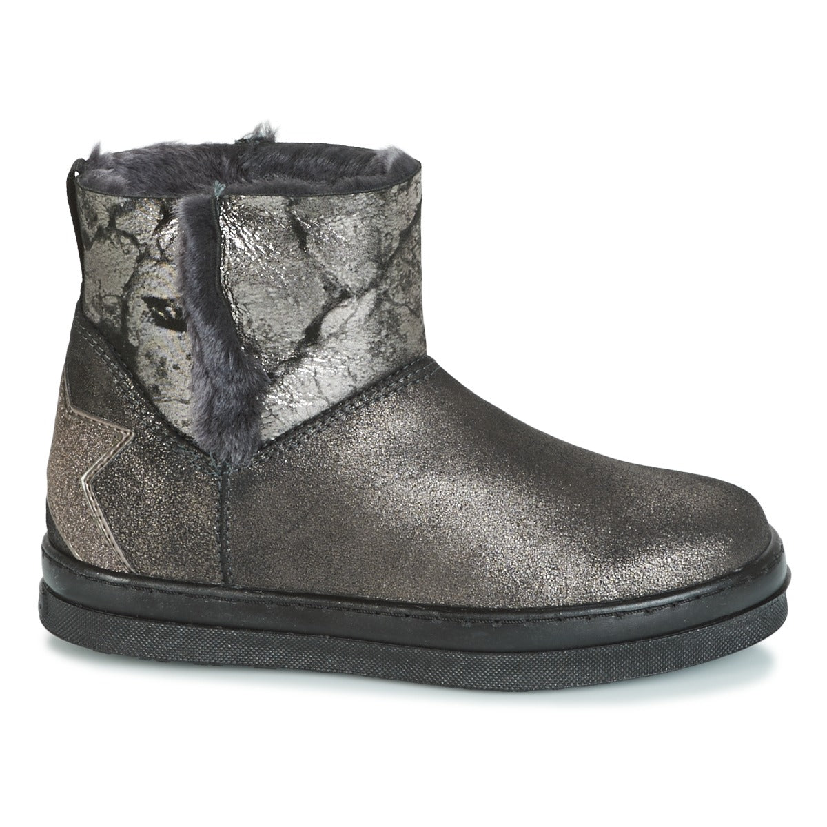 Stivaletti bambini ragazza Unisa FIS Argento