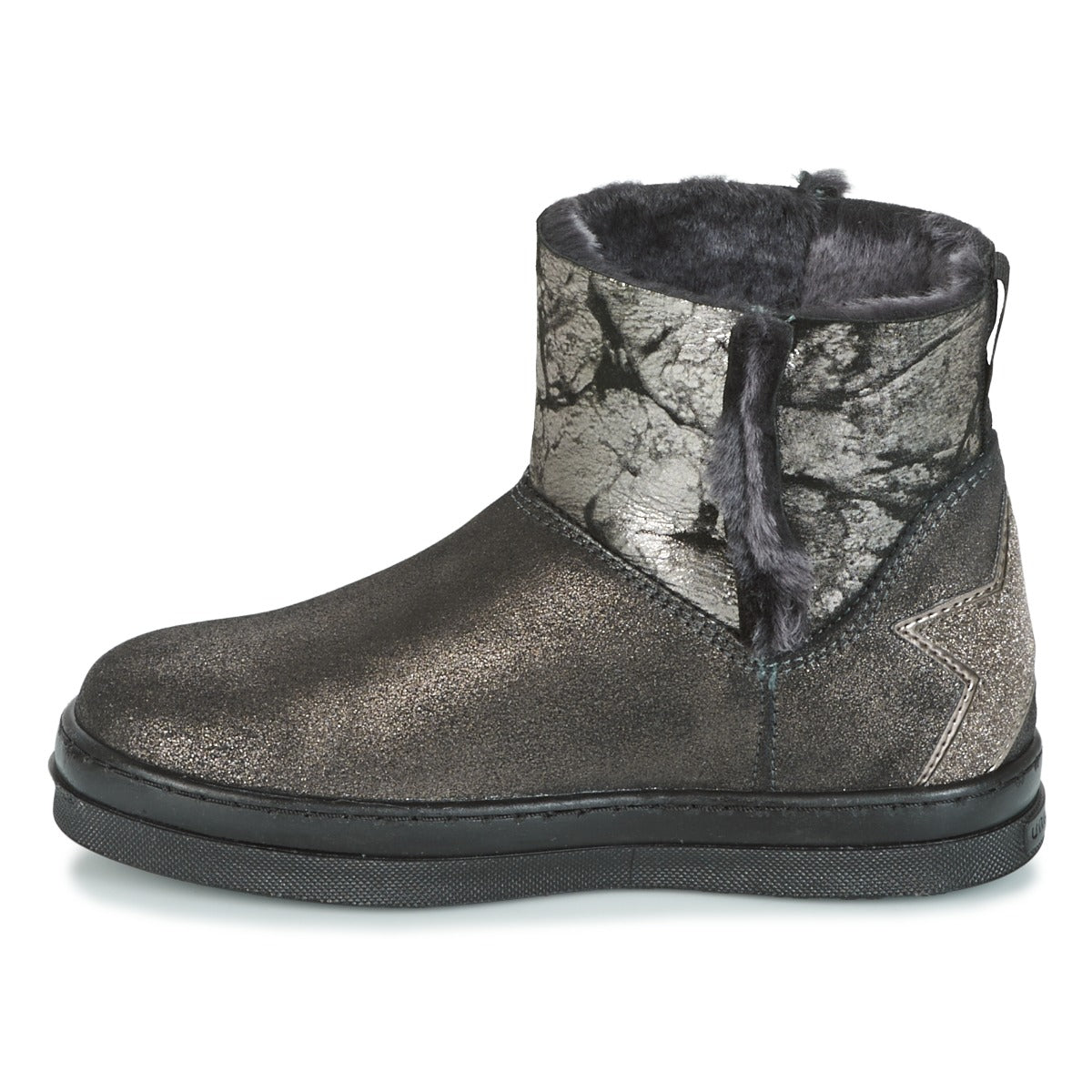 Stivaletti bambini ragazza Unisa FIS Argento