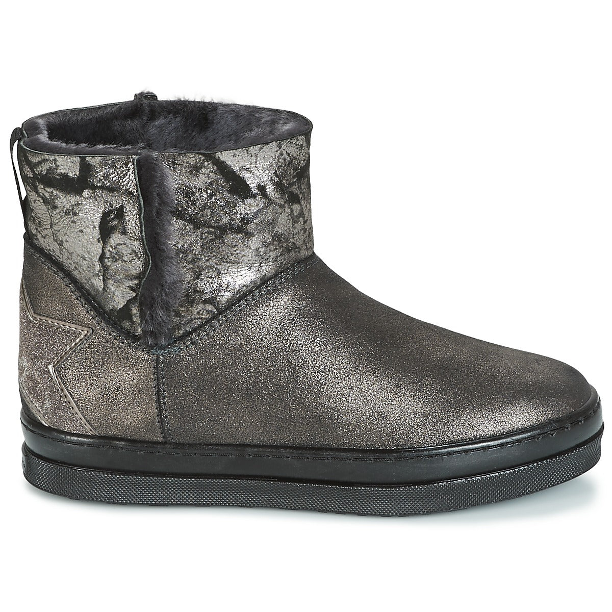 Stivaletti bambini ragazza Unisa FIS Argento