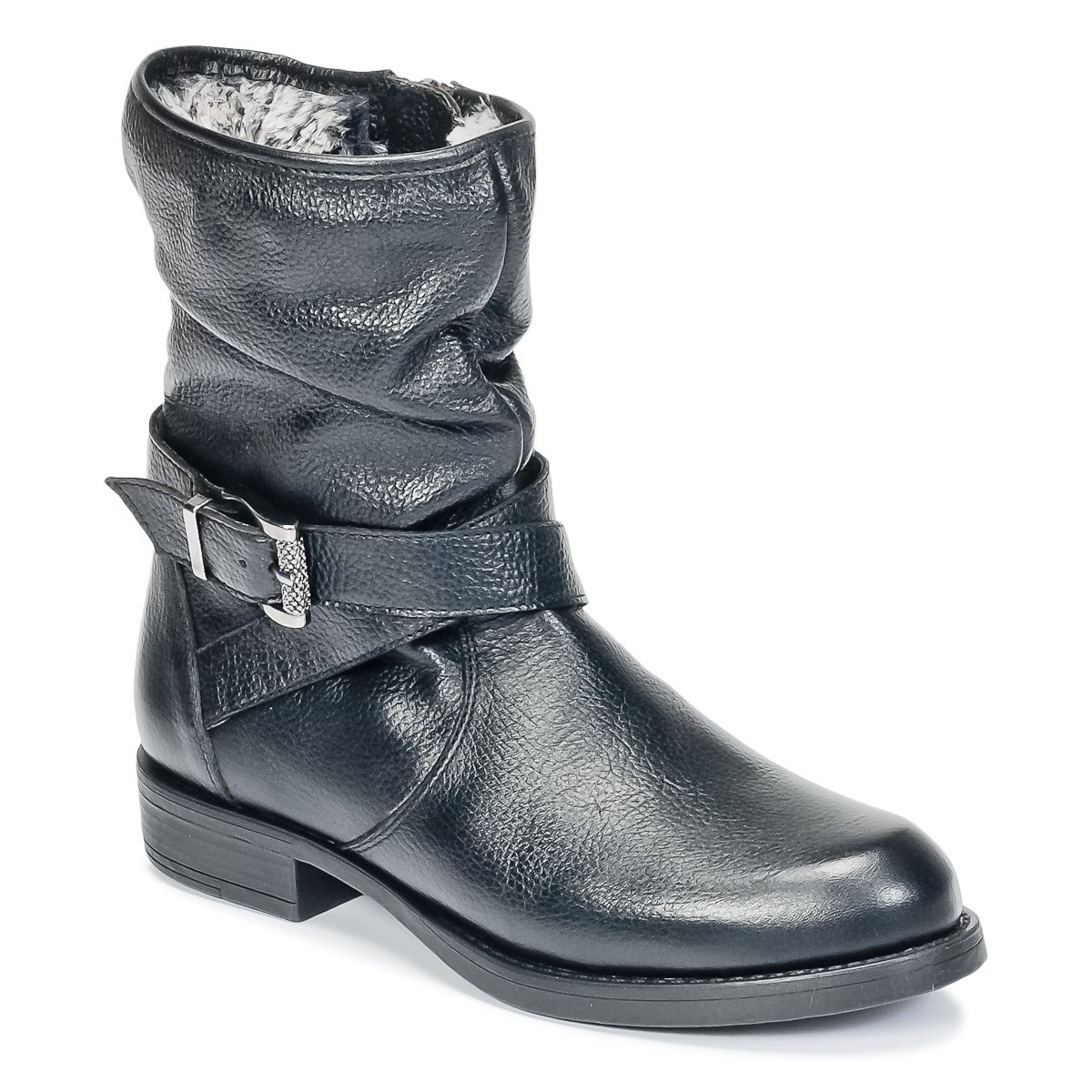 Stivaletti bambini ragazza Unisa GADIN Nero