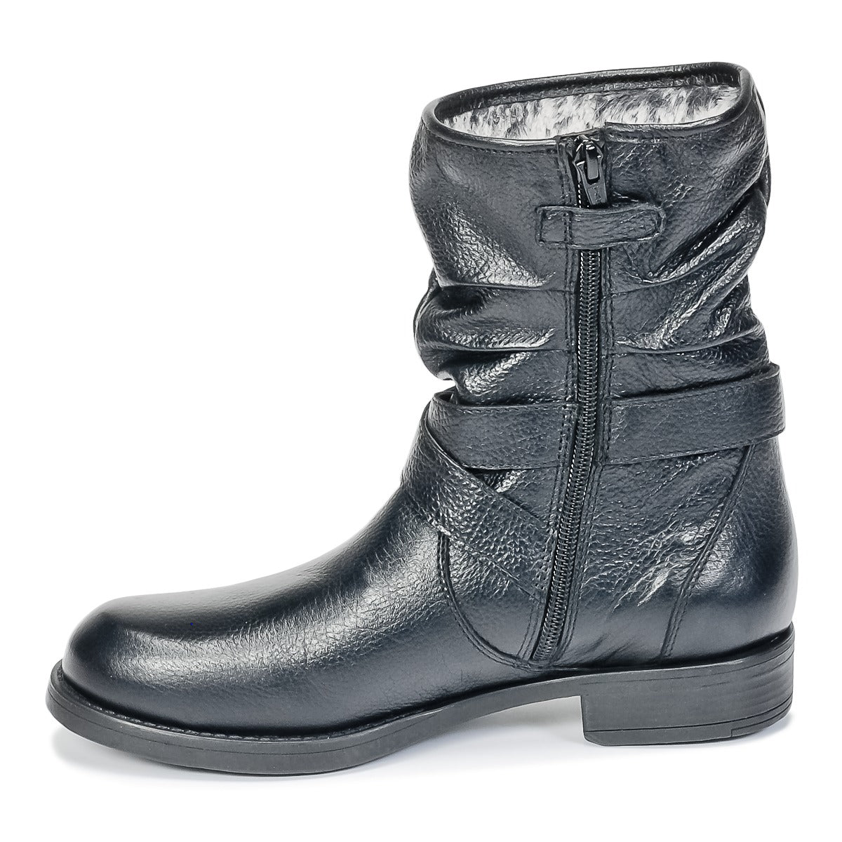 Stivaletti bambini ragazza Unisa GADIN Nero