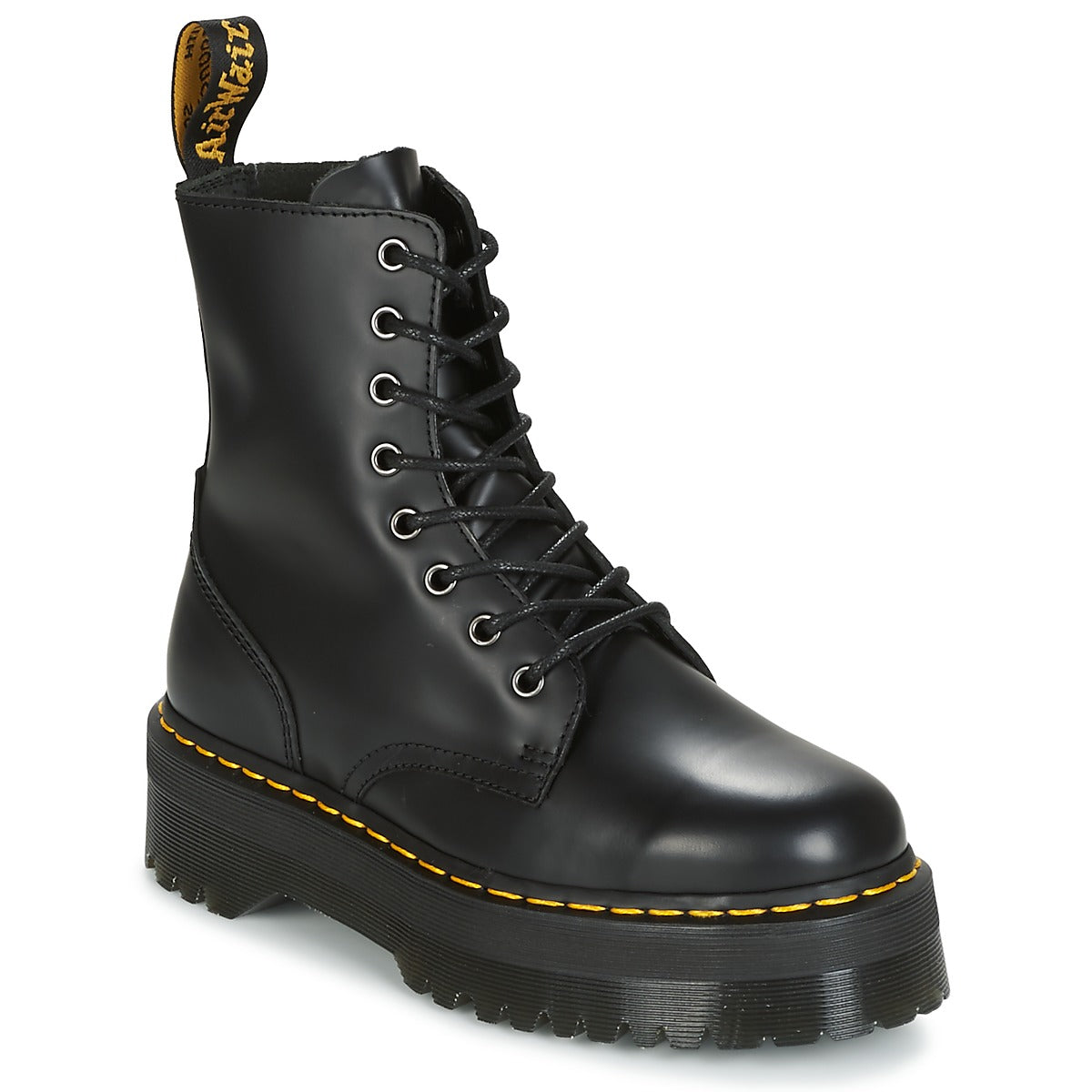 Stivaletti Donna Dr. Martens  JADON BLACK POLISHED SMOOTH  Nero