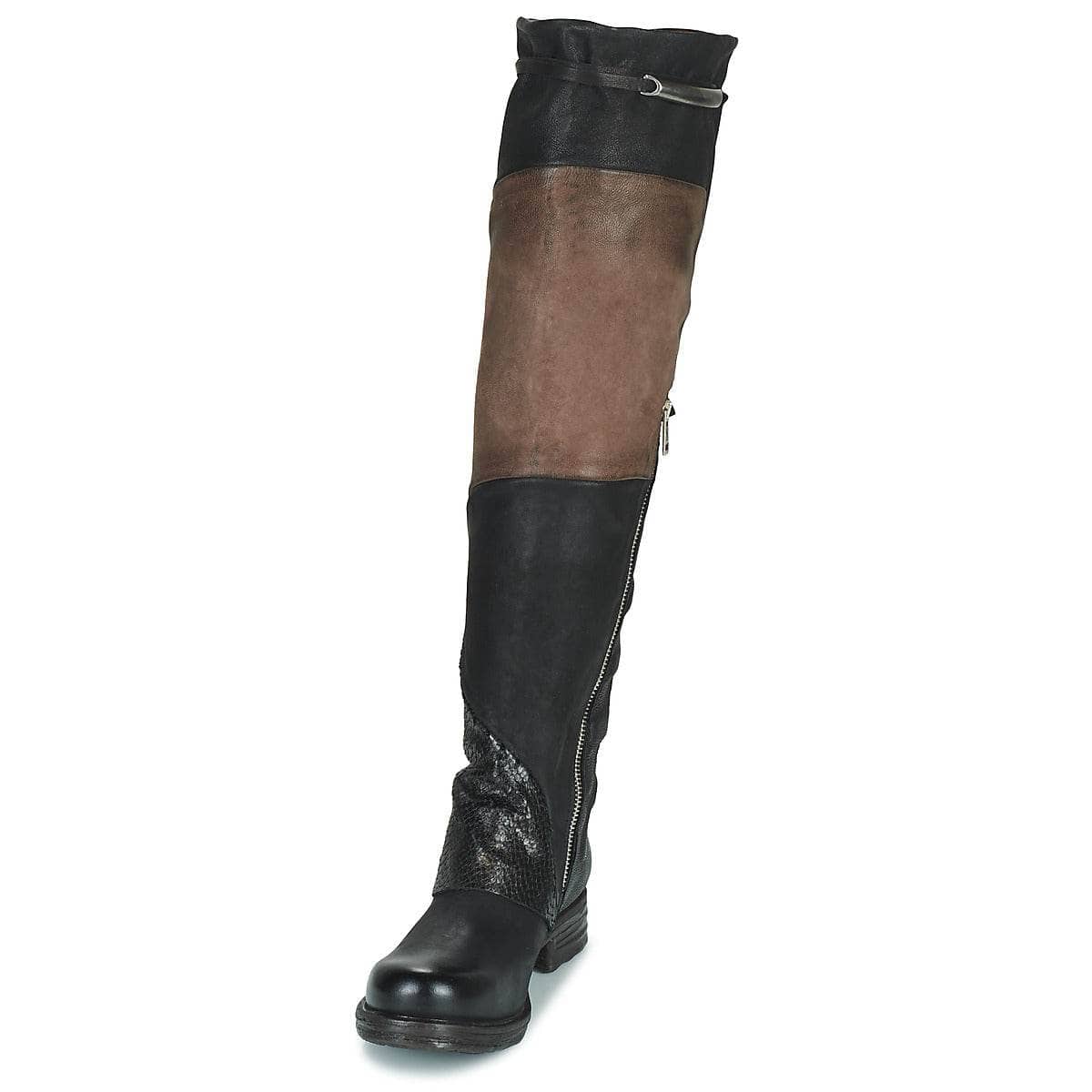 Stivali a metà coscia Donna Airstep / A.S.98 SAINT EC PATCH Nero