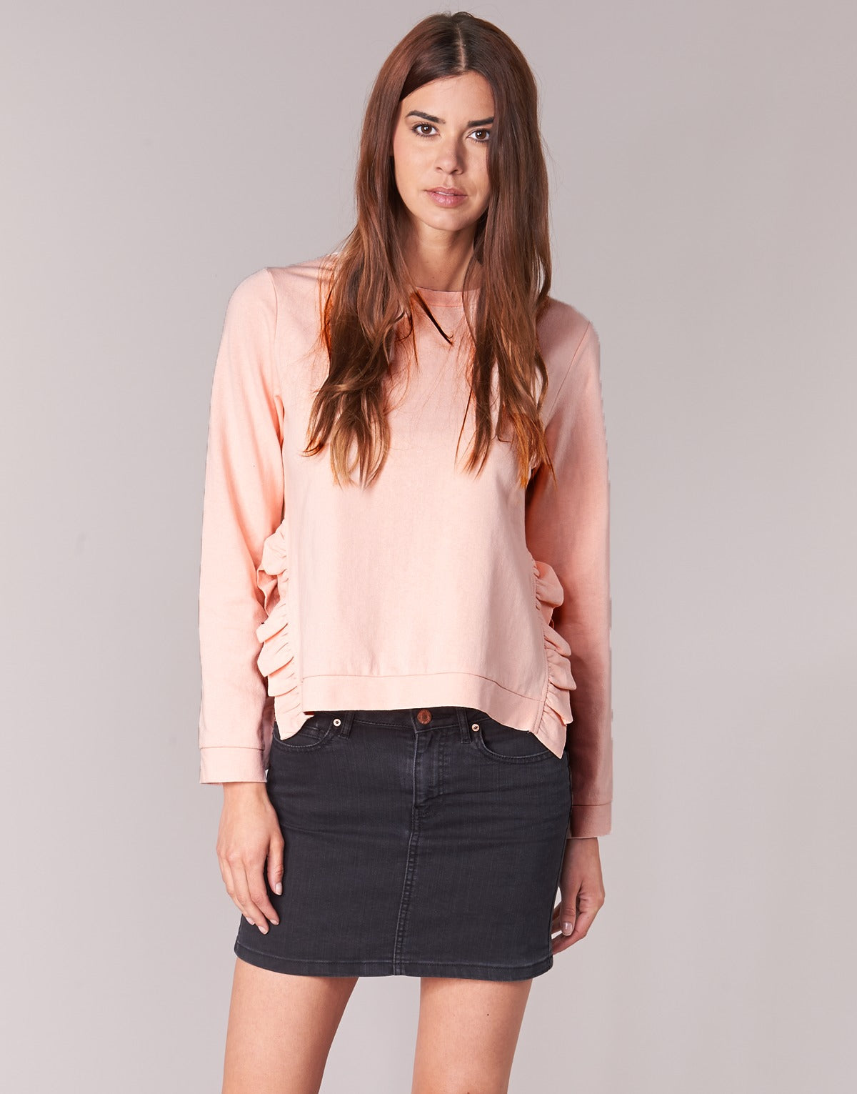 Felpa Donna Moony Mood GEROSE Rosa