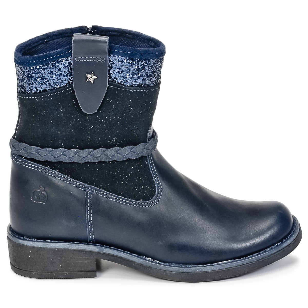 Stivaletti bambini ragazza Citrouille et Compagnie HAYO Blu