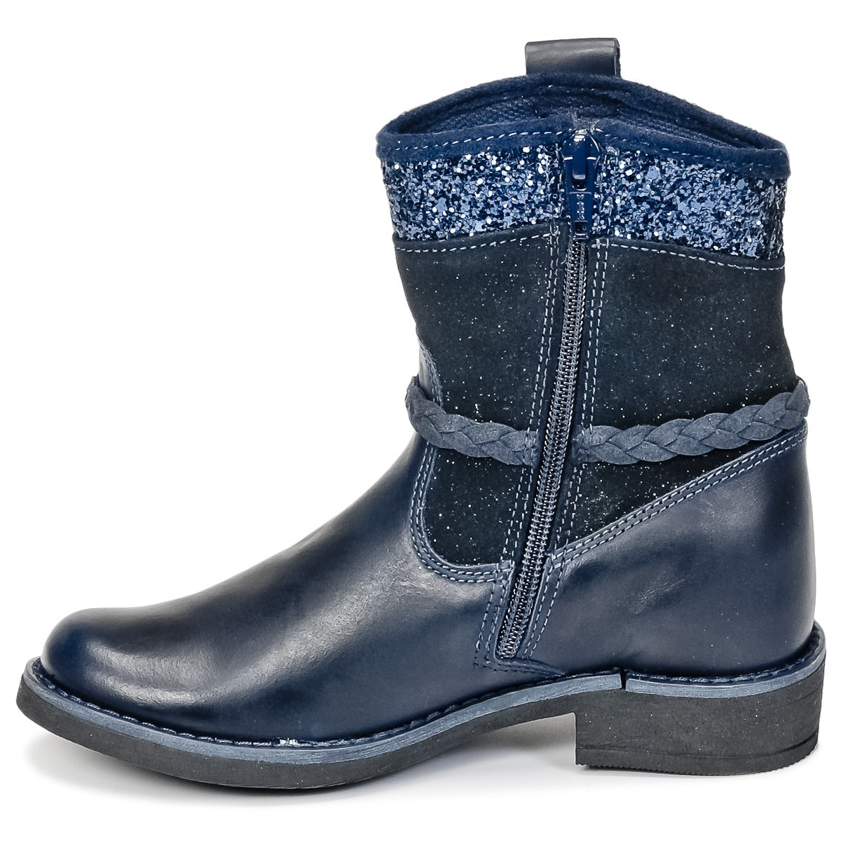 Stivaletti bambini ragazza Citrouille et Compagnie HAYO Blu