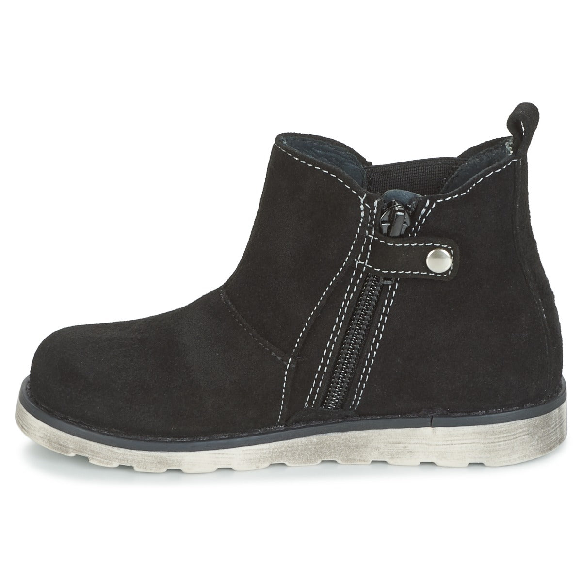 Stivaletti bambini ragazzo Citrouille et Compagnie HISSA Nero