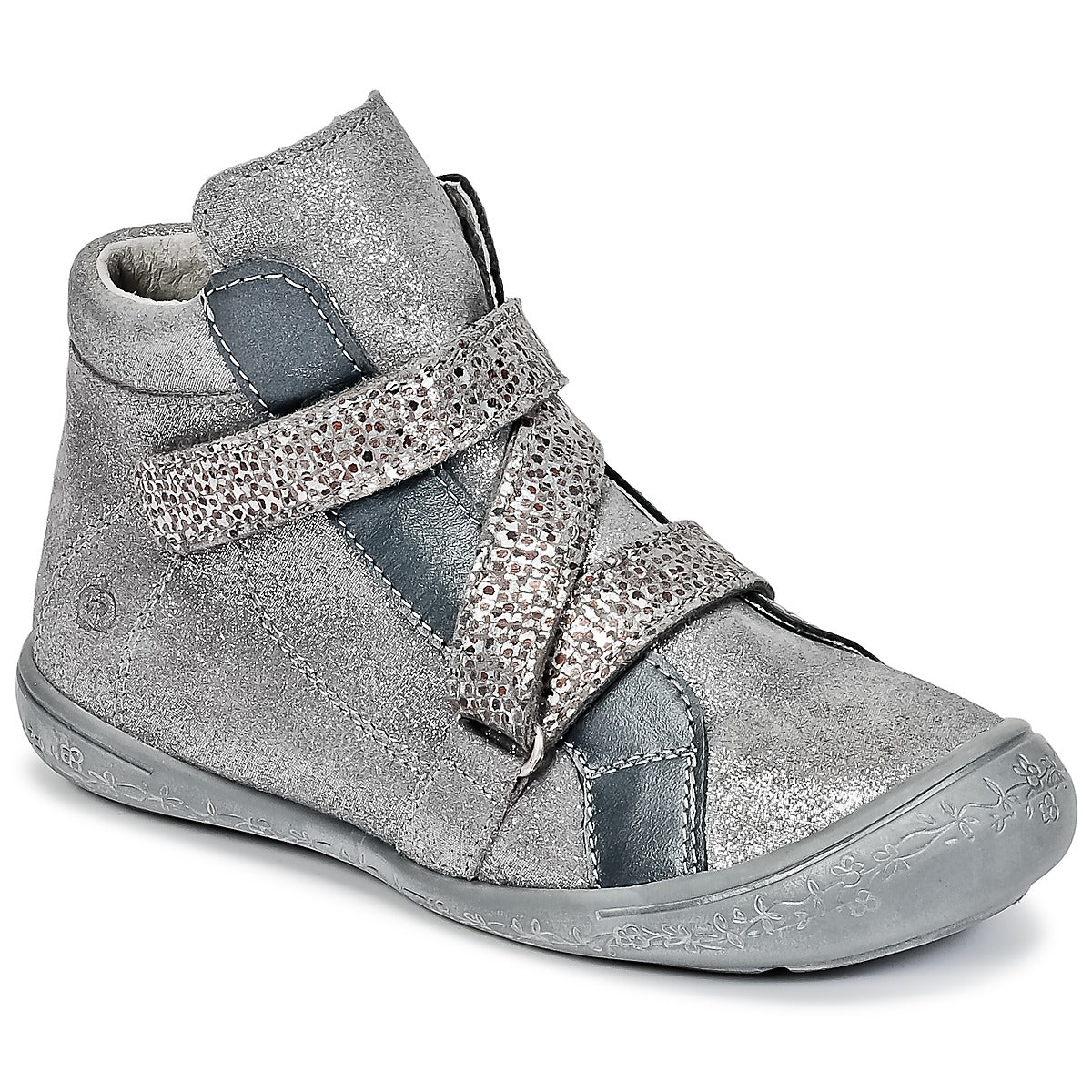 Scarpe bambini ragazza Citrouille et Compagnie HISSOU Argento