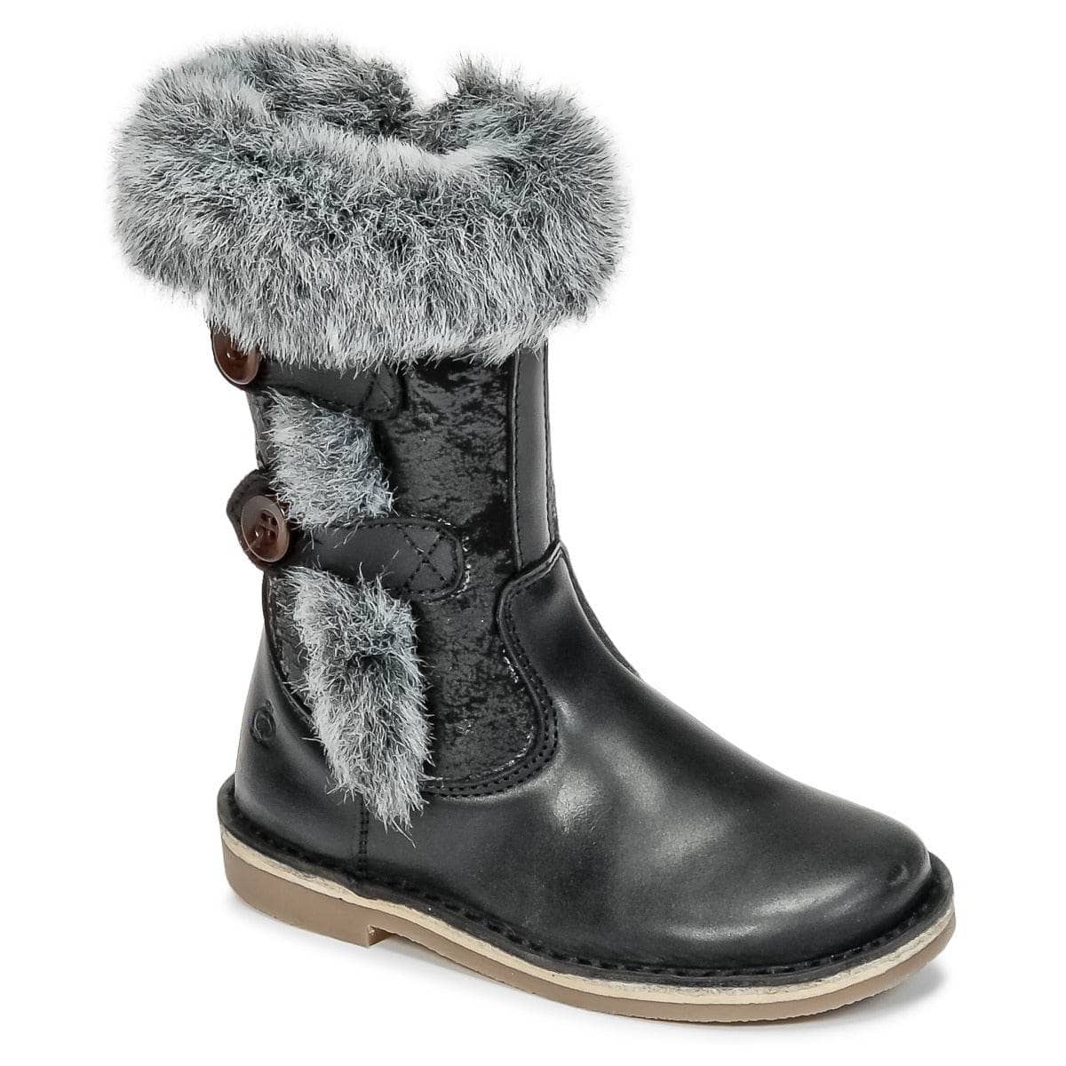 Stivali bambini ragazza Citrouille et Compagnie HOSY Nero