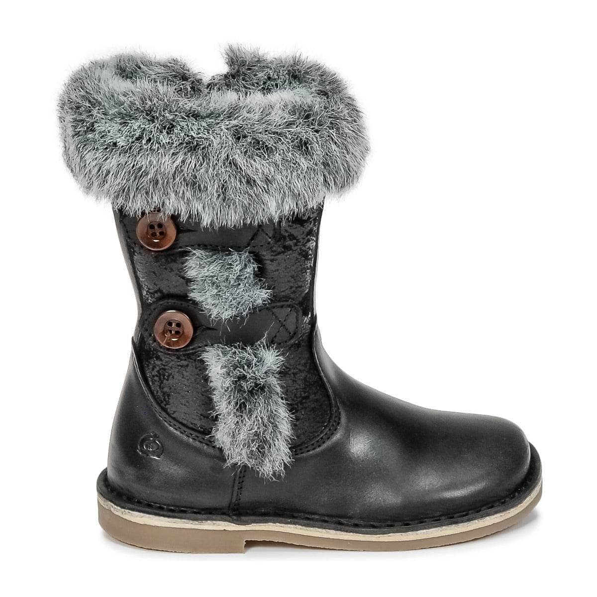 Stivali bambini ragazza Citrouille et Compagnie HOSY Nero