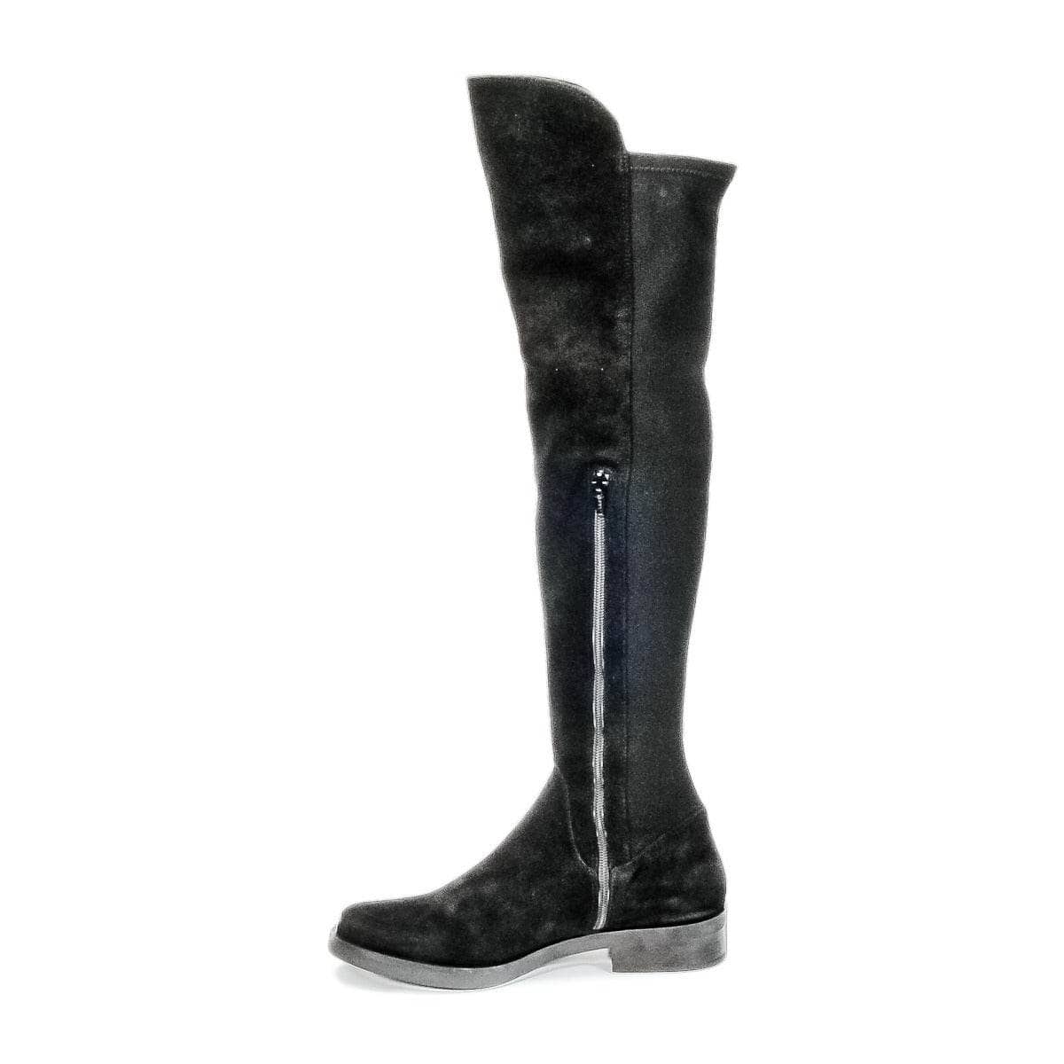 Stivali a metà coscia Donna Buffalo NUPAN Nero