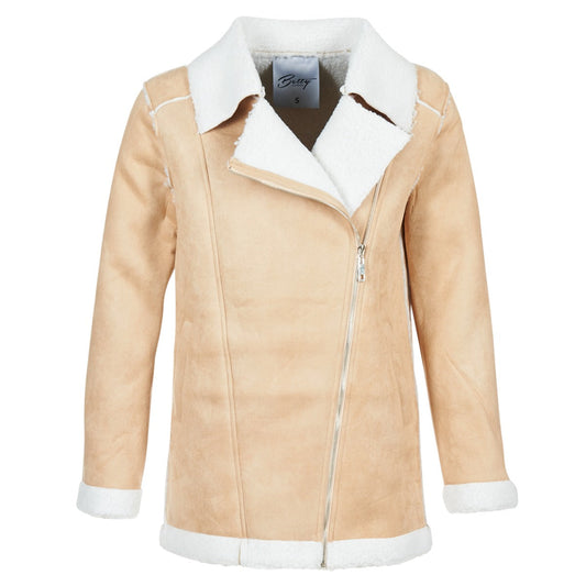 Mantella Donna Betty London HARMI Beige