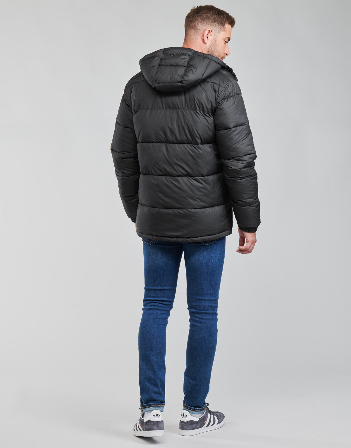 Piumino Uomo Columbia PIKE LAKE HOODED JACKET Nero