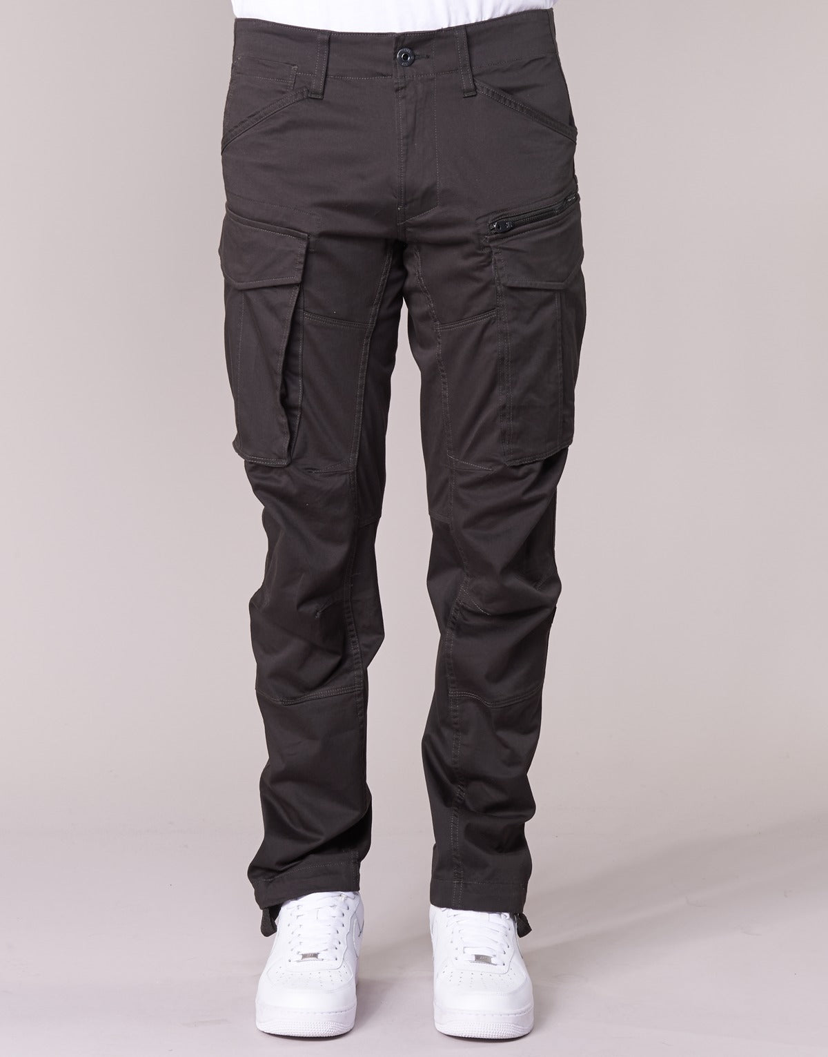 Pantalone Cargo Uomo G-Star Raw ROVIC ZIP 3D TAPERED Grigio