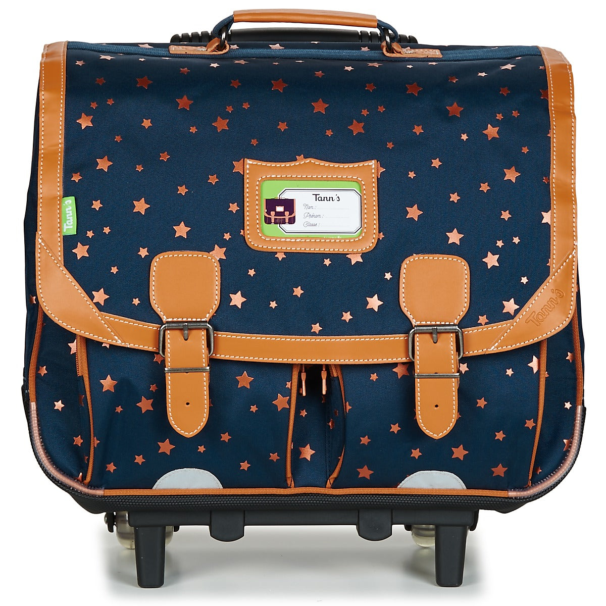 Cartella con rotelle ragazza Tann’s ETOILE MARINE TROLLEY CARTABLE 41CM Blu