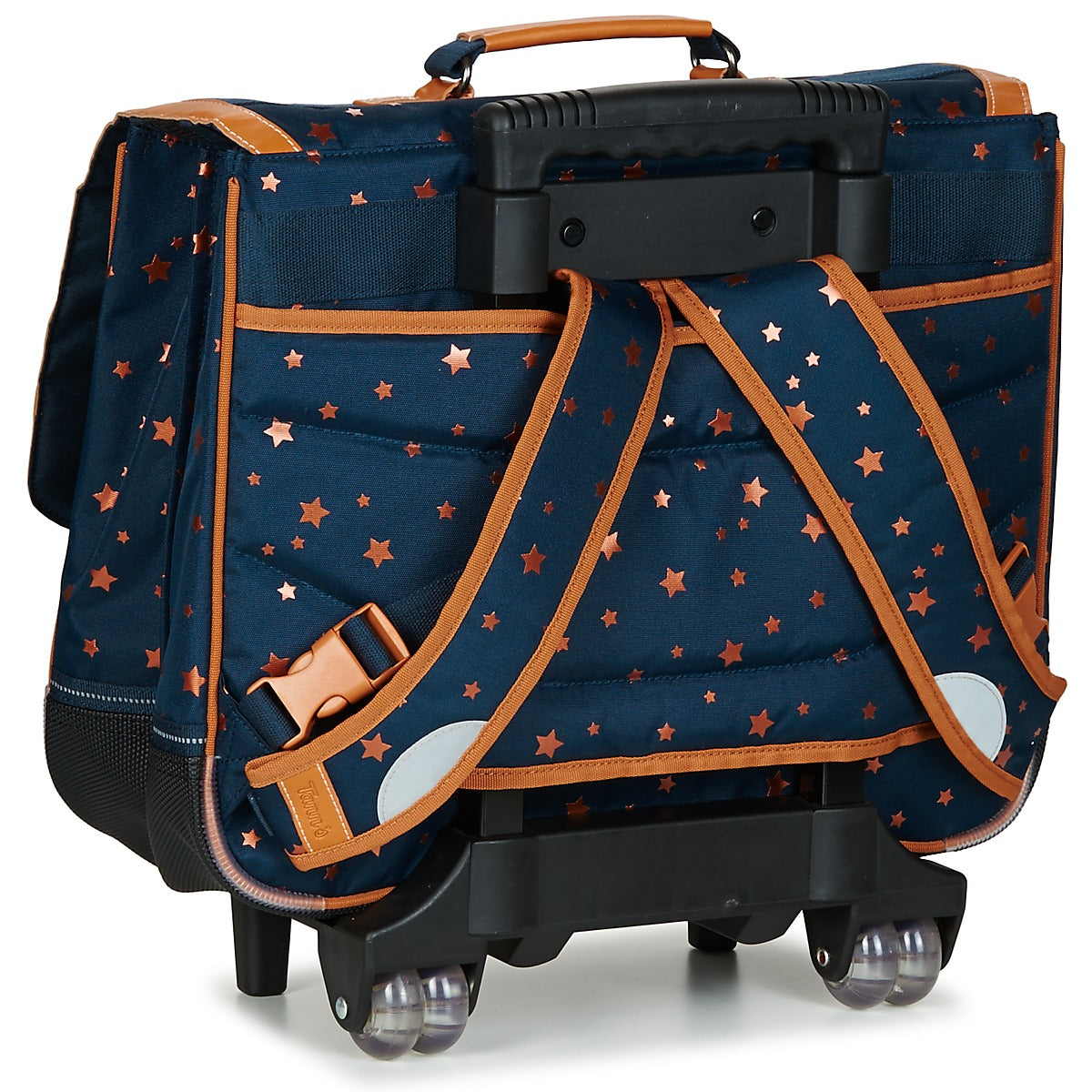 Cartella con rotelle ragazza Tann’s ETOILE MARINE TROLLEY CARTABLE 41CM Blu