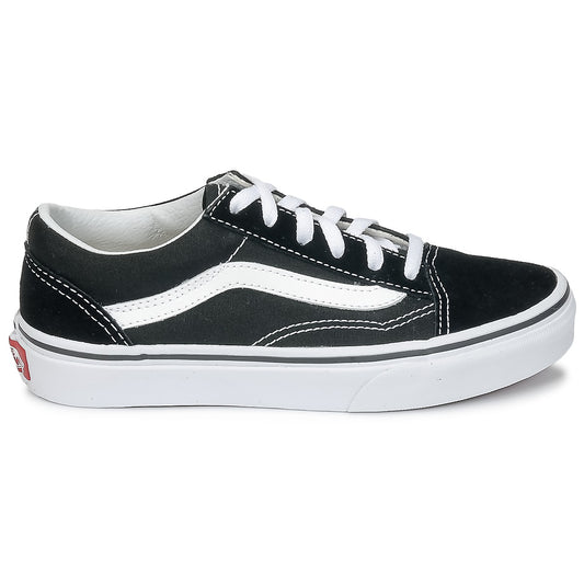 Scarpe bambini ragazza Vans OLD SKOOL V Nero