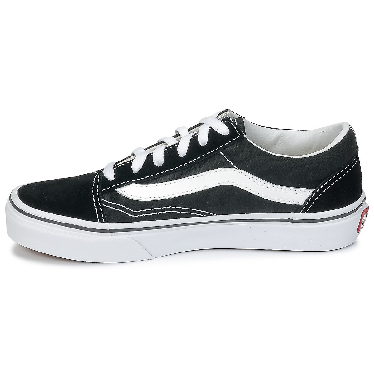 Scarpe bambini ragazza Vans OLD SKOOL V Nero