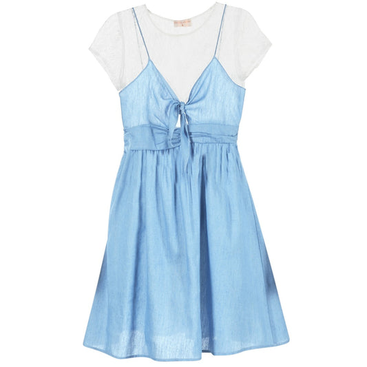 Abito corto Donna Moony Mood GLAM Blu