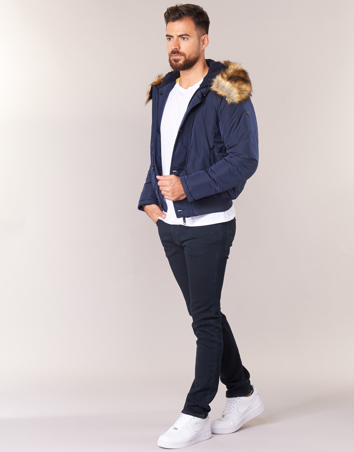 Piumino Uomo Armani jeans GNAN Blu