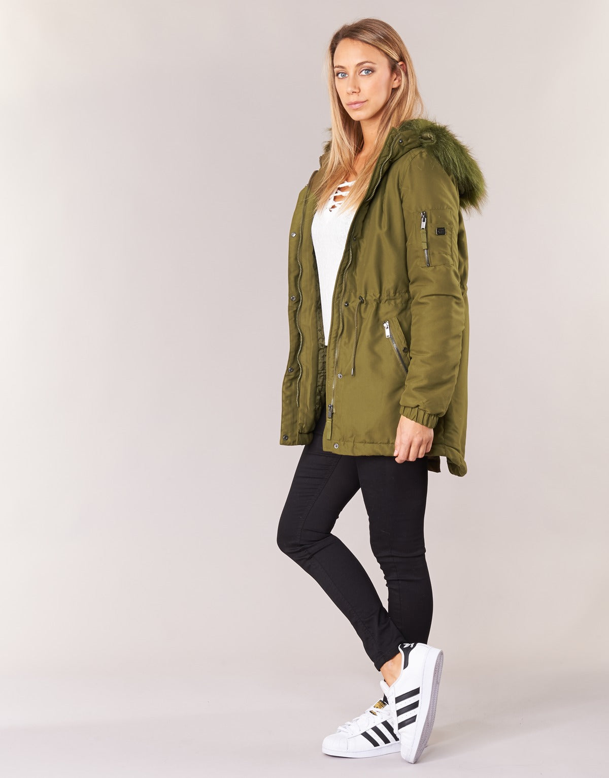 Parka Donna Vero Moda CANDY Kaki