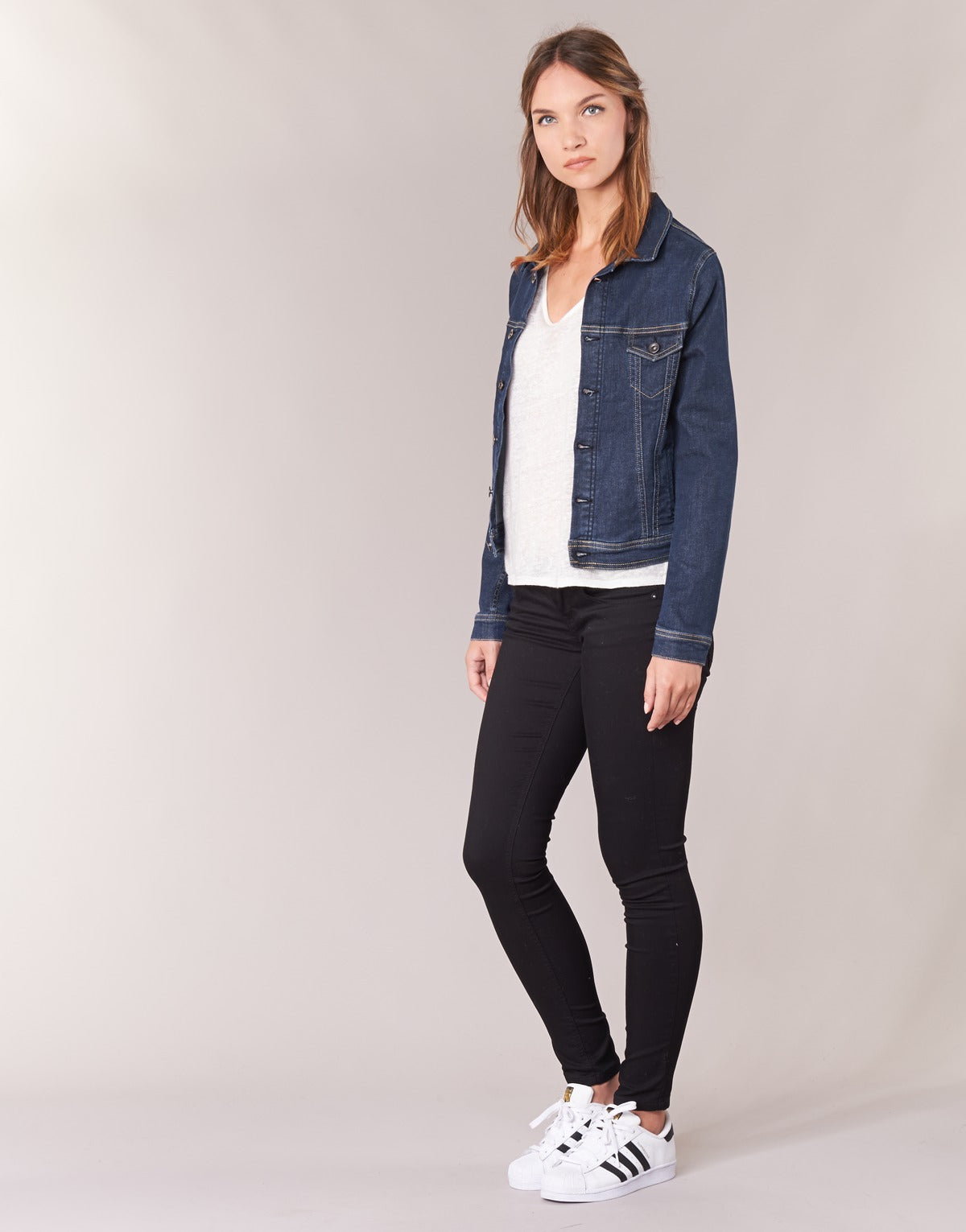 Giacca in jeans Donna Betty London IHELEFI Blu
