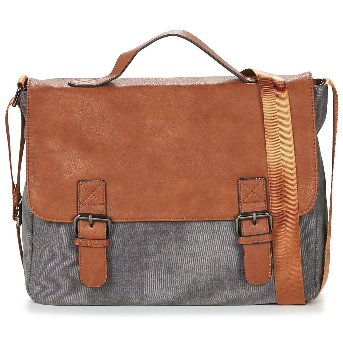 Borsa a spalla Uomo Casual Attitude HENVI Grigio
