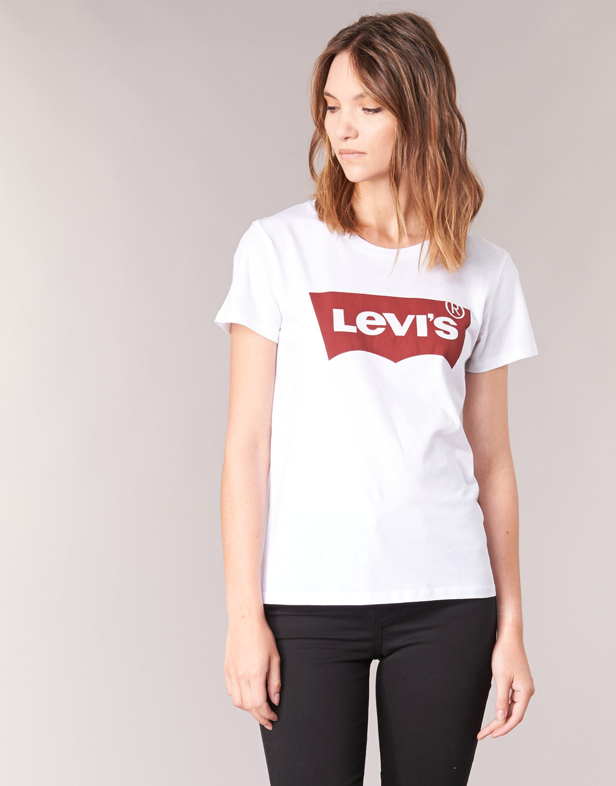 T-shirt Donna Levis THE PERFECT TEE Bianco