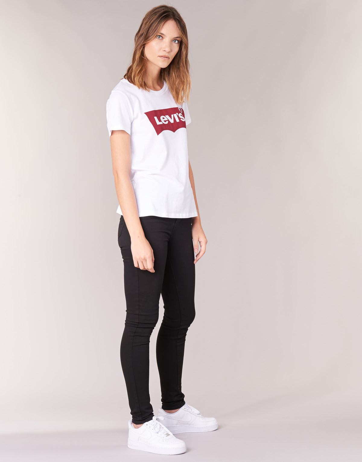 T-shirt Donna Levis THE PERFECT TEE Bianco