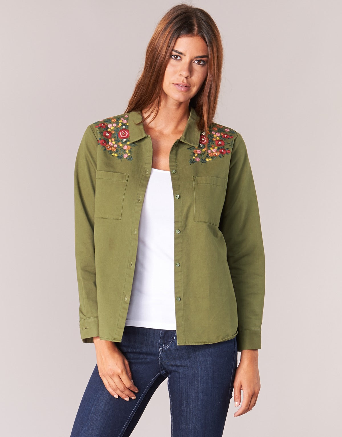 Camicia Donna Betty London HOKAI Kaki