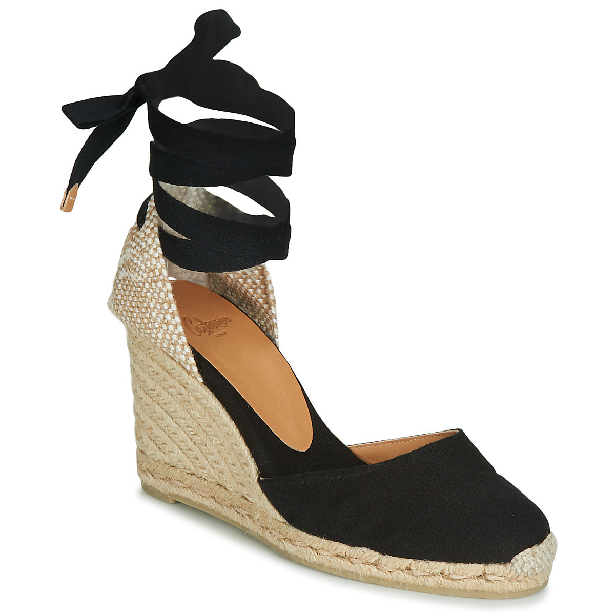 Scarpe Espadrillas Donna Castaner CARINA Nero