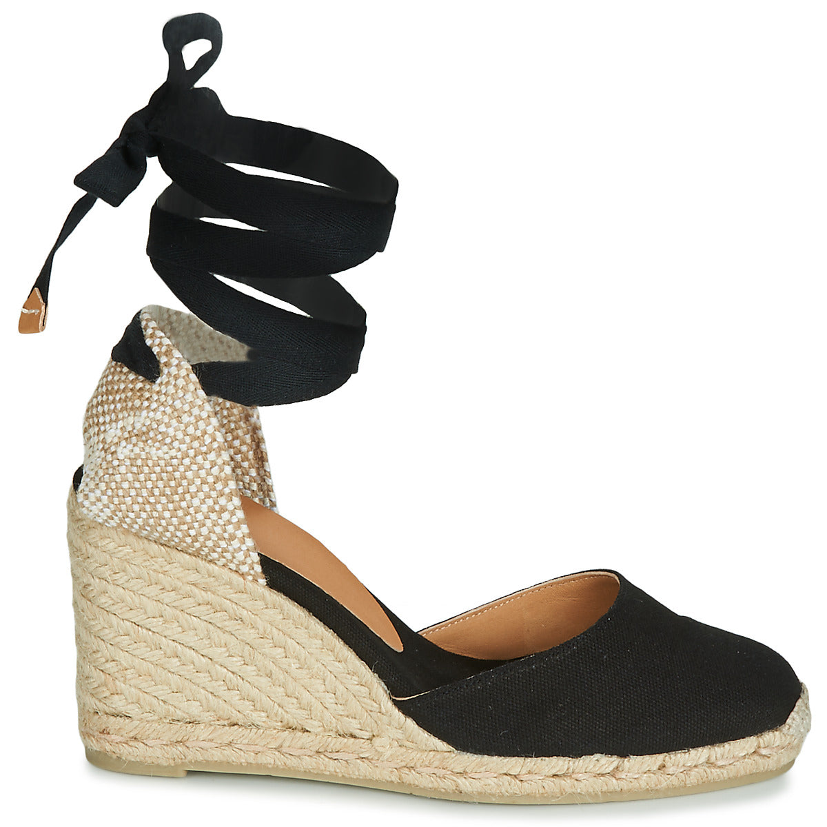 Scarpe Espadrillas Donna Castaner CARINA Nero