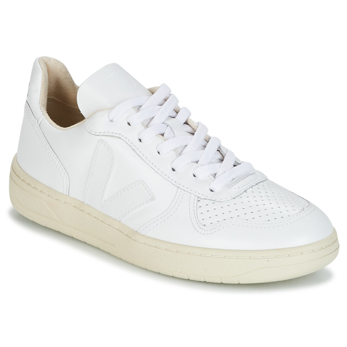 Sneakers Uomo Veja V-10 Bianco