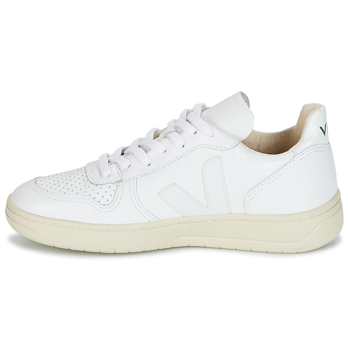 Sneakers Uomo Veja V-10 Bianco