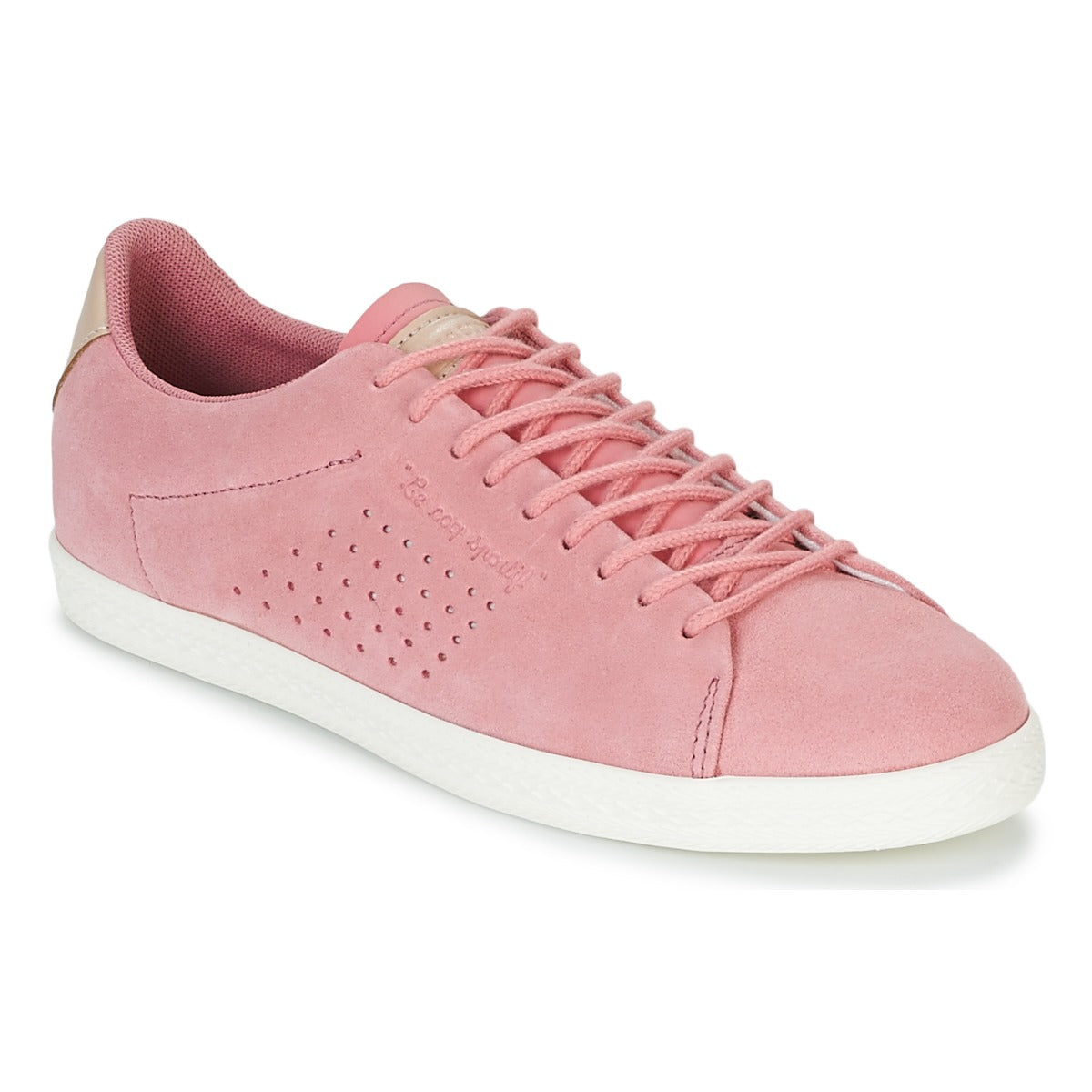 Sneakers basse Donna Le Coq Sportif CHARLINE SUEDE Rosa