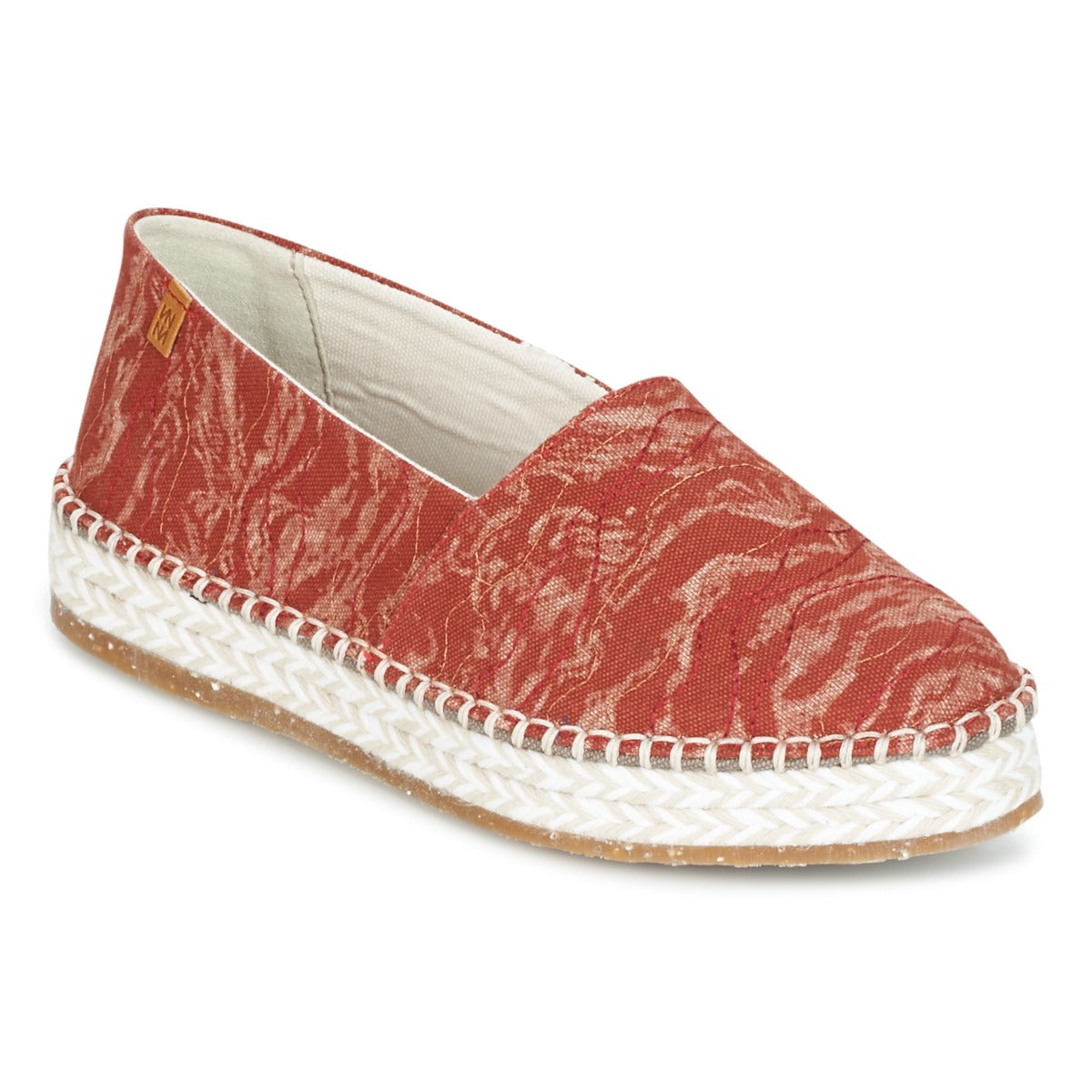 Scarpe Espadrillas Donna El Naturalista SEAWEED CANVAS Rosso