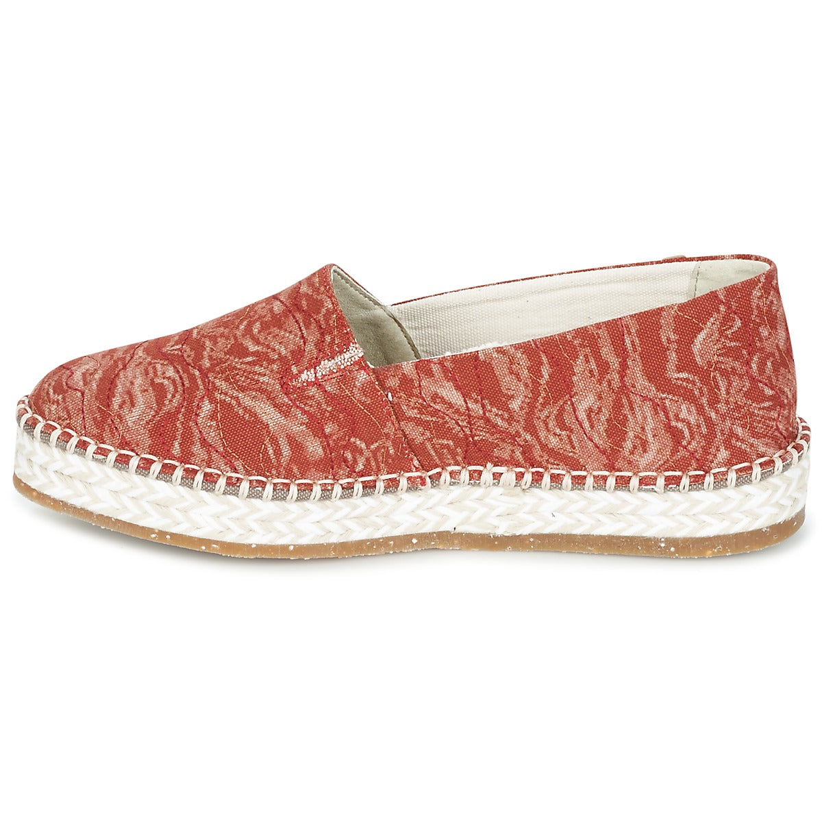 Scarpe Espadrillas Donna El Naturalista SEAWEED CANVAS Rosso