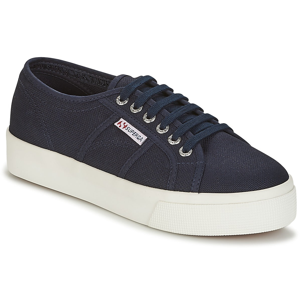 Sneakers basse Donna Superga 2730 COTU Marine