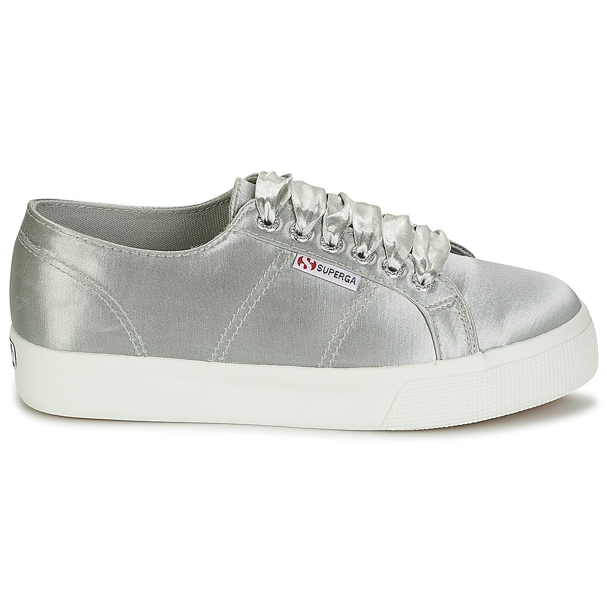 Sneakers basse Donna Superga 2730 SATIN W Grigio